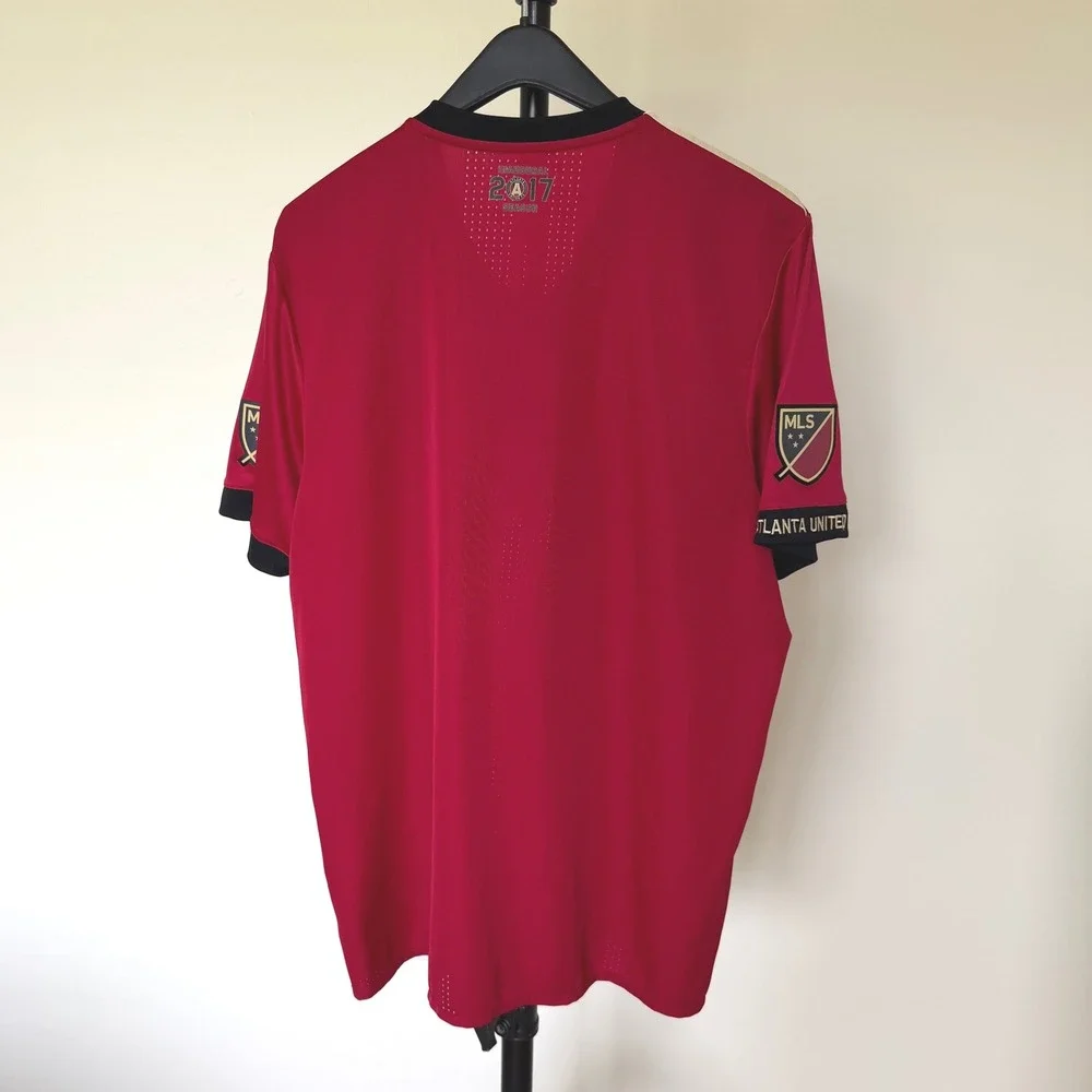 Adidas Atlanta United FC 2017 Inaugural Season Home Jersey Mens 2XL Red Black